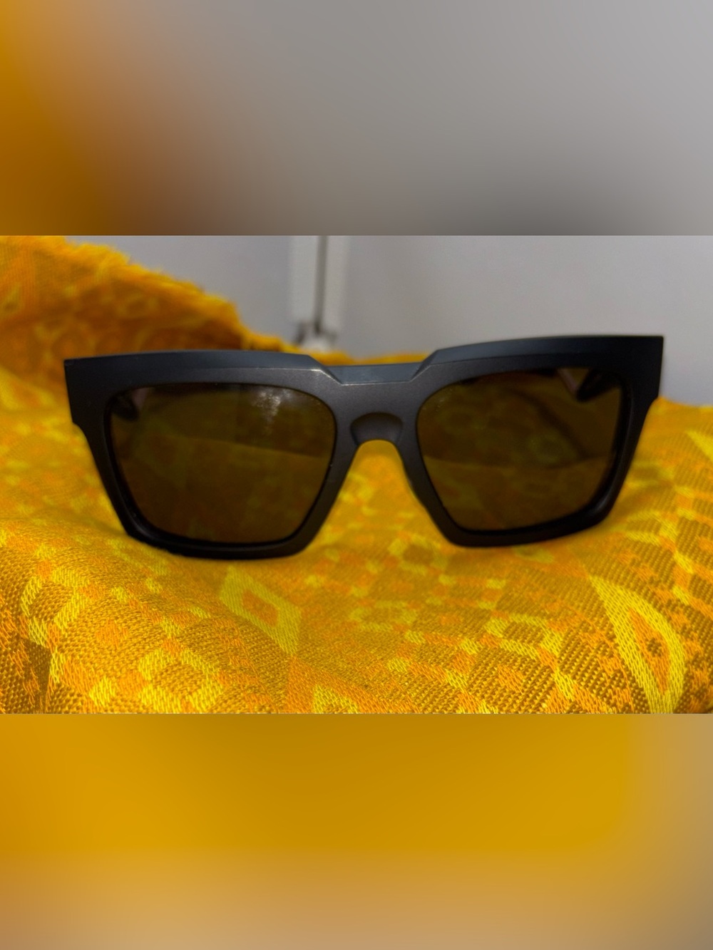 Oakley Enigma Ink OO9485 Matte Black Square Sunglasses Gold